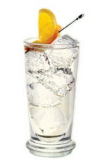 St-Germain & Soda - The St-Germain & Soda drink is made from St-Germain elderflower liqueur and club soda, and served in a highball glass.