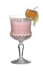 After Air - The After Air cocktail is made from cranberry vodka, Licor 43 and light cream, and served in a cocktail glass.