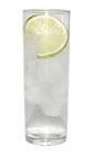 The Gin and Tonic drink is made from Gin and tonic water, and served in a chilled collins glass.