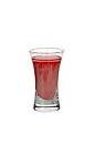The Monkey Brain shot is made from sambuca, Campari and Baileys (or Dooleys), and served in a shot glass.