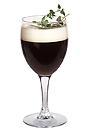 The CeeDee drink is made from gin, Kahlua, Mandarine Napoleon, hot coffee and whipped cream, and served in a white wine glass, or an Irish coffee glass.